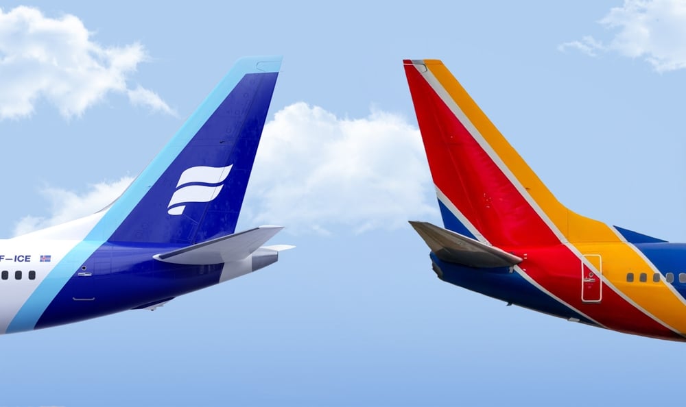 Southwest Partners With Icelandair To Offer Europe Flights