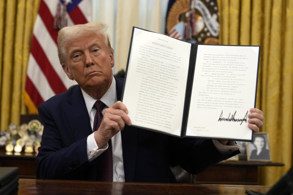 US dollar retreats from 2-year high as Trump touts 'tremendous' tariff power, but holds off on swift action