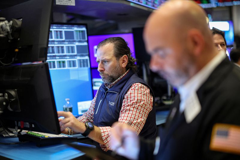 Nasdaq, S&P 500 fall as AI caution weighs on tech, Nvidia results in focus