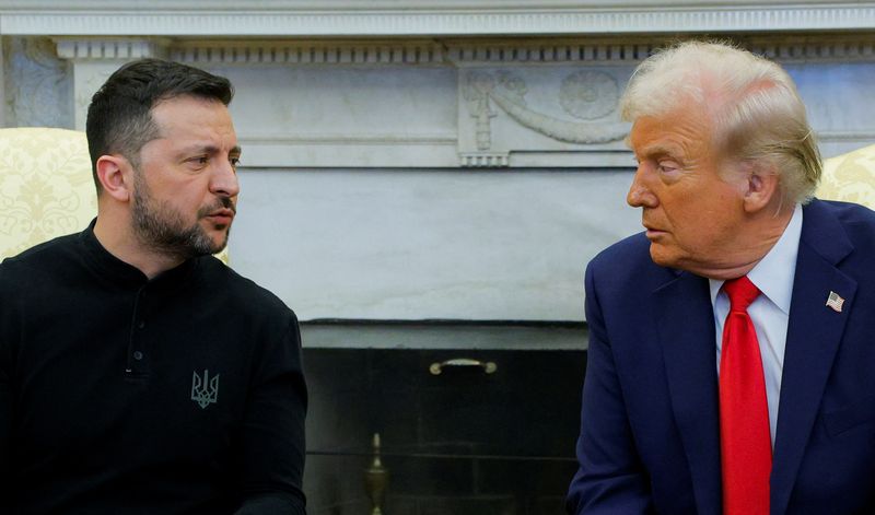 Trump-Zelenskiy clash adds to market nervousness