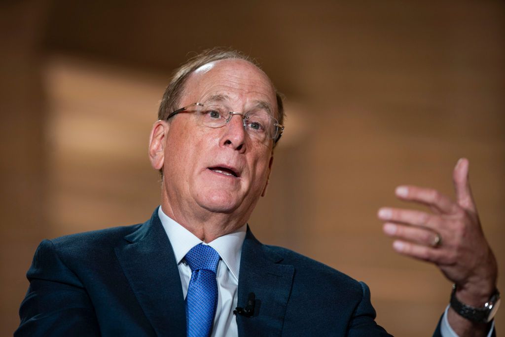 BlackRock CEO Says a Secure Retirement Is Mostly for Fortune 500 Workers