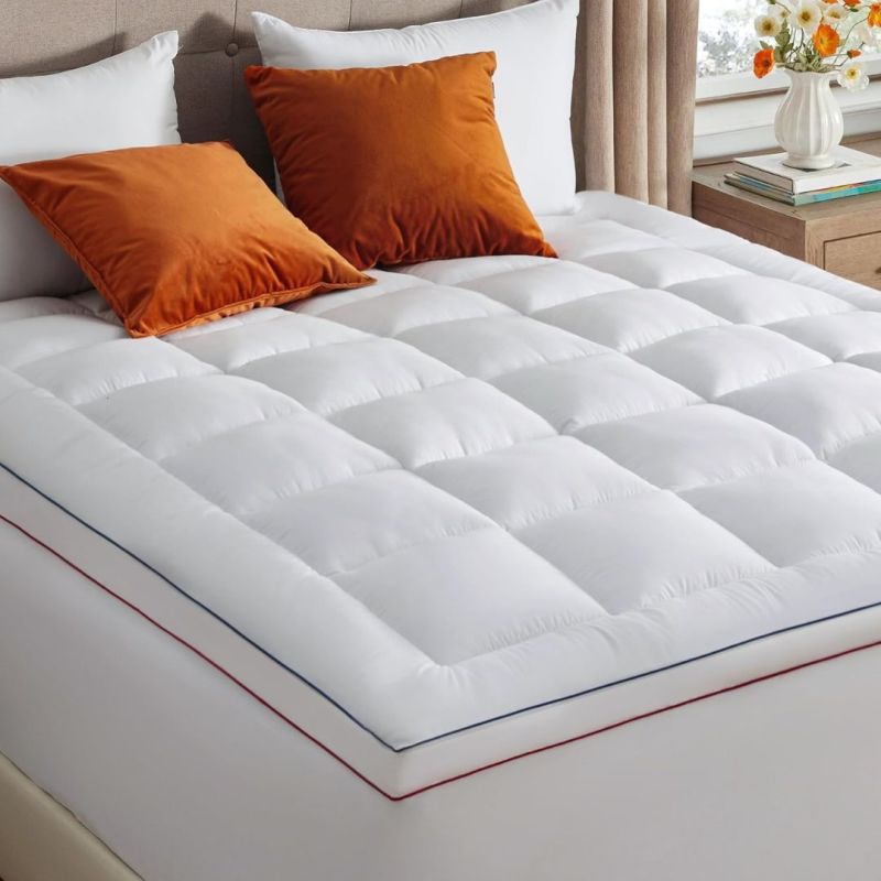 Amazon is selling a $70 mattress topper for $35, and shoppers call it 'supportive, yet very soft'