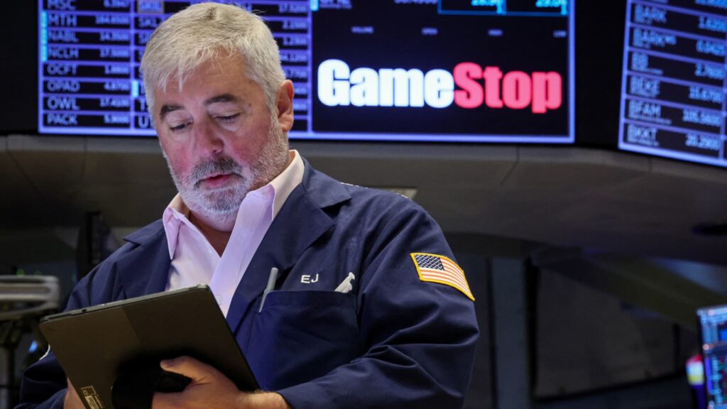 GameStop shares drop on planned debt issue to buy bitcoin