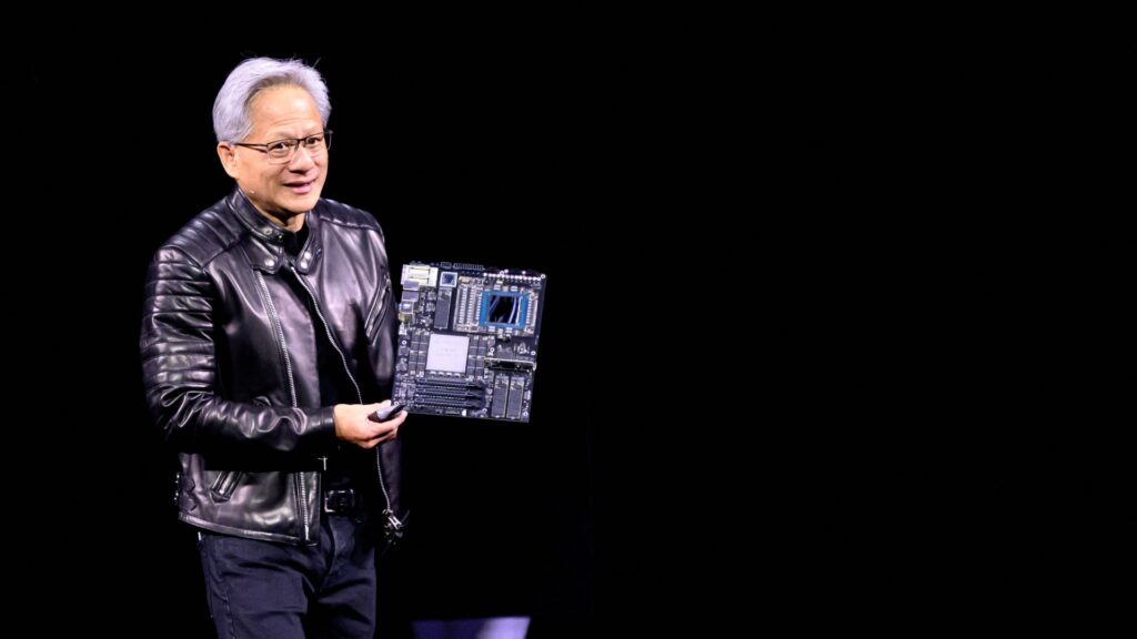 Nvidia's Huang says faster chips are the best way to reduce AI costs