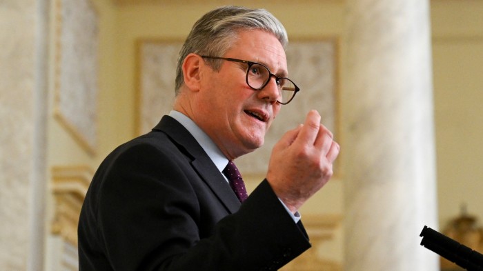 Prime Minister Sir Keir Starmer