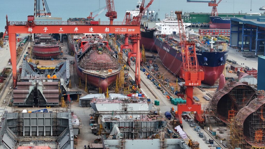 Trump pursues new trade war on seas, targeting China containerships