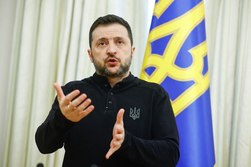 Ukraine's Zelenskiy gets warm welcome in UK after Trump clash