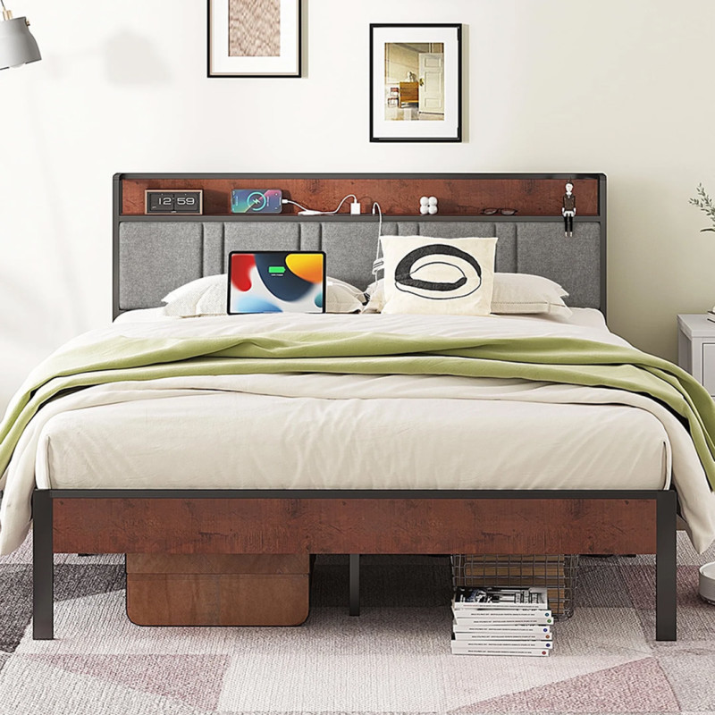 Walmart is selling a $250 bed frame for only $133, and shoppers call it 'beautiful' and 'functional'