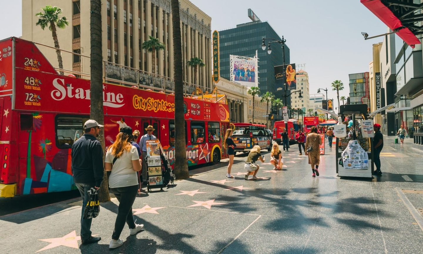 Hollywood walk of fame los angeles LA