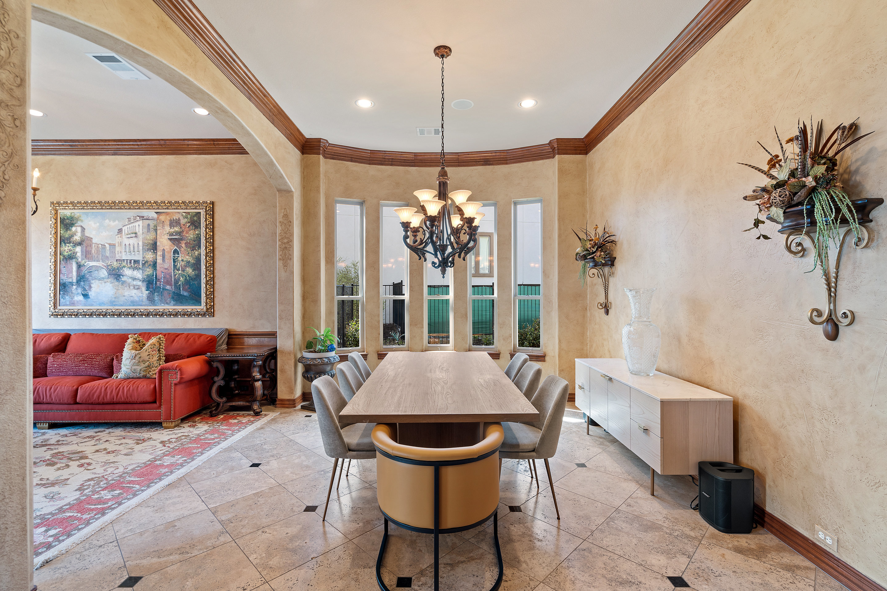 A home for sale in Austin, Texas, by a golf course.