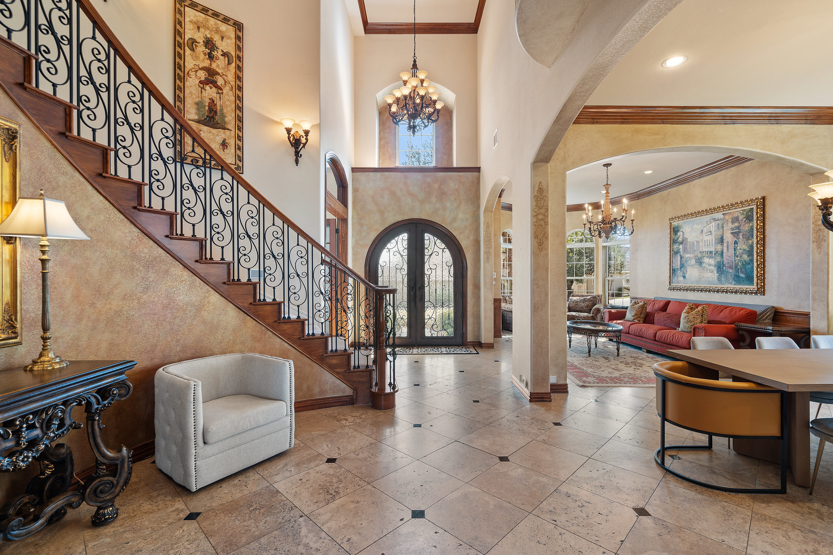A home for sale in Austin, Texas, by a golf course.