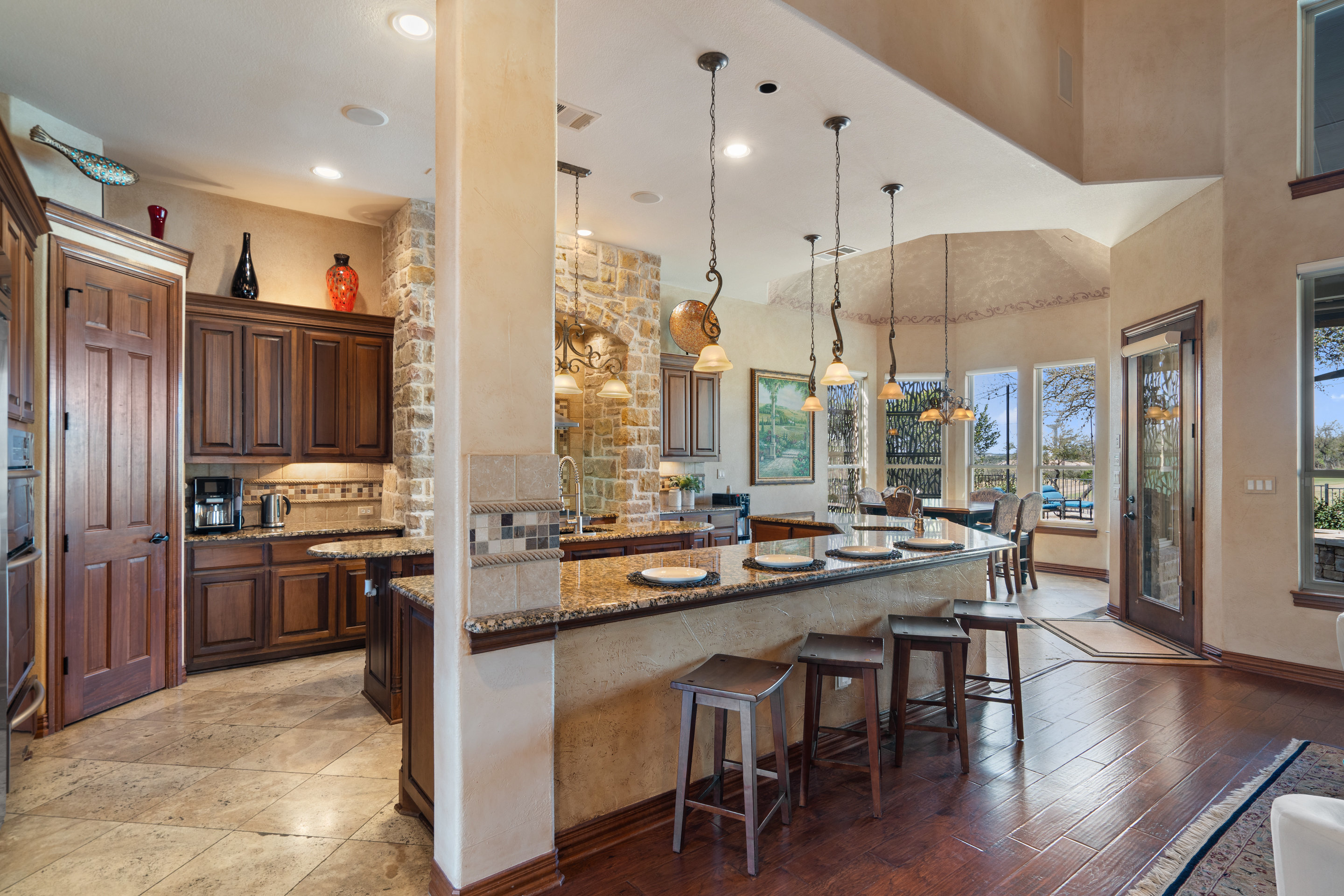 A home for sale in Austin, Texas, by a golf course.