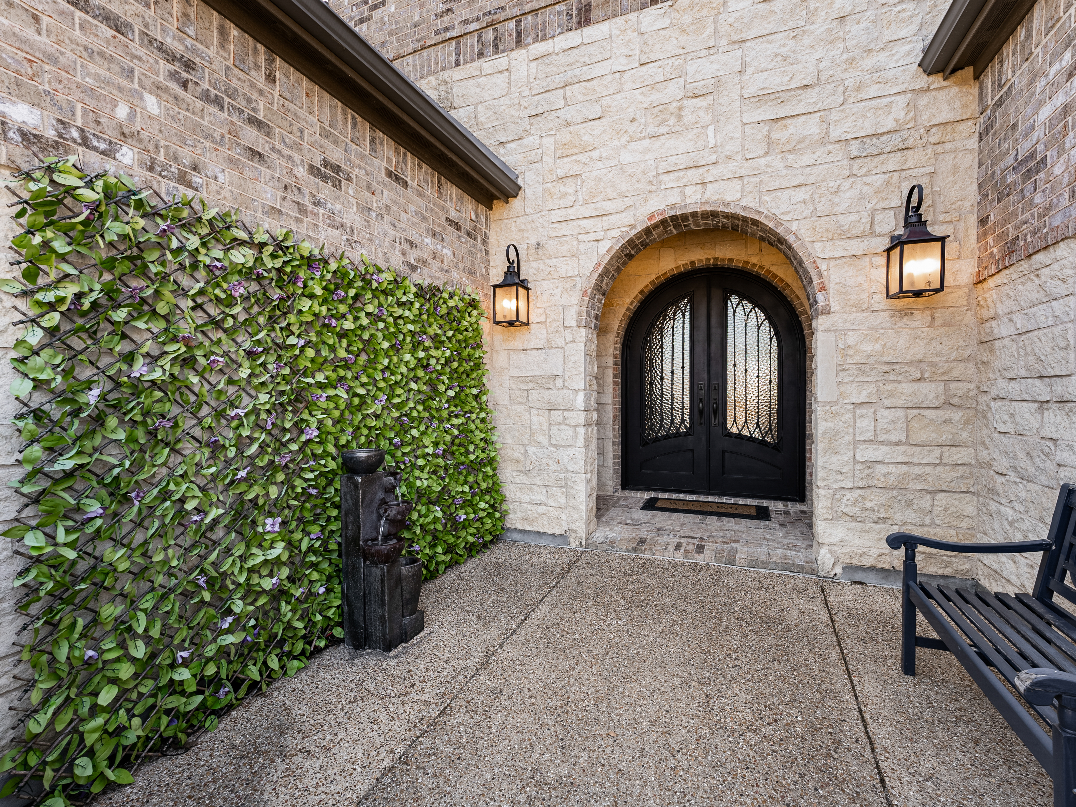 A home for sale by the Whitworth course at Trophy Club in Texas.
