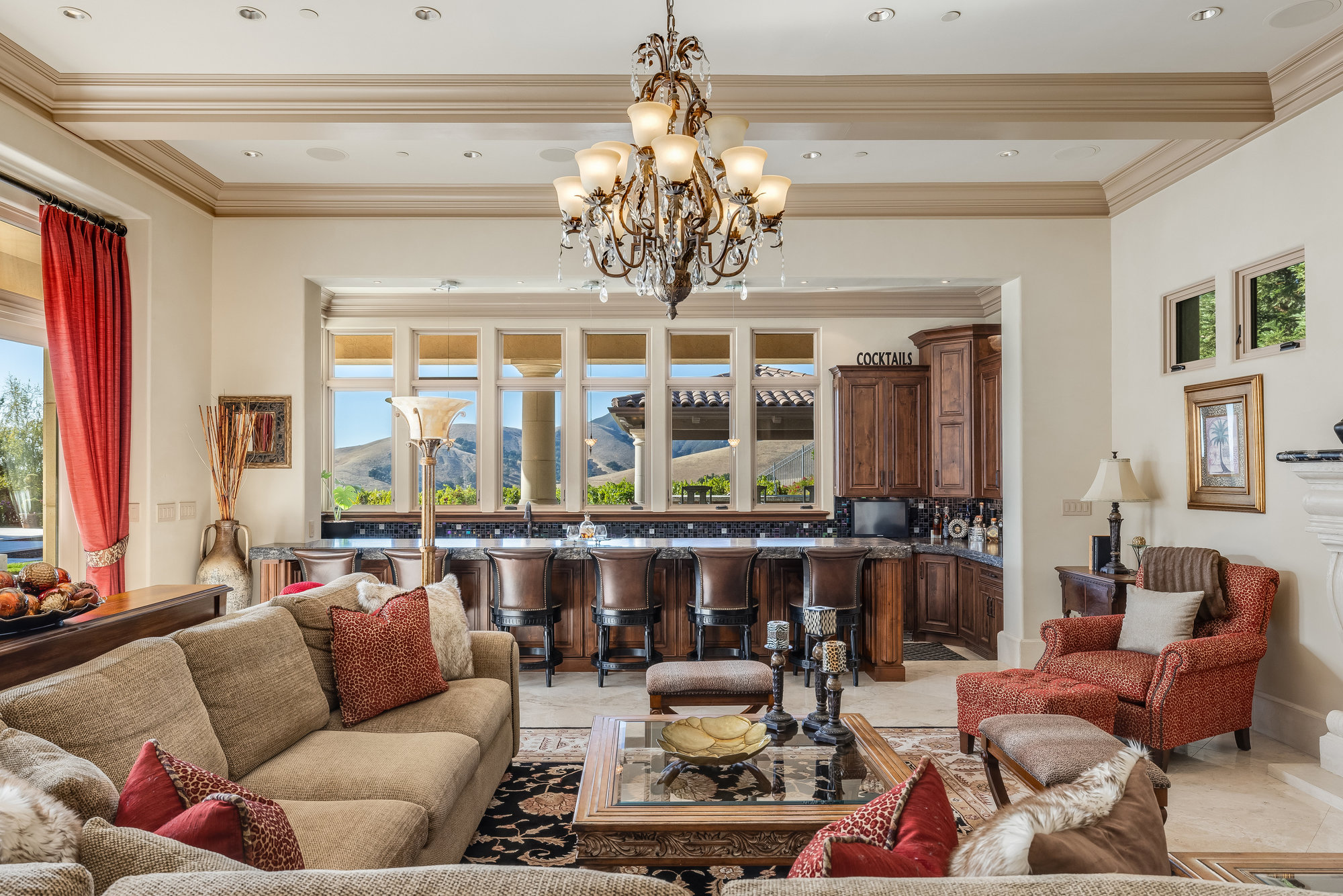 A massive home for sale in Danville, California.