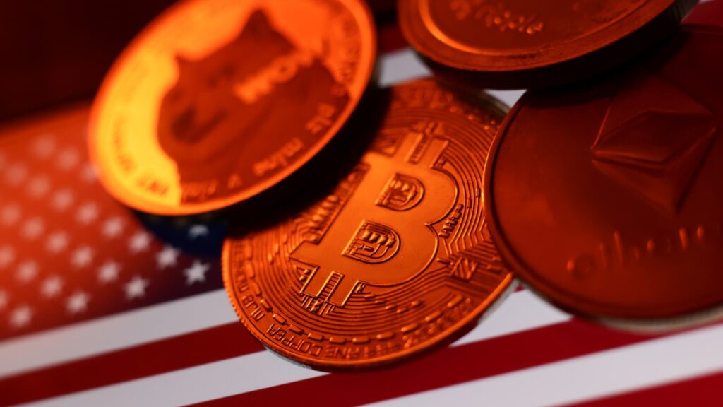 Bitcoin drops Sunday evening as cryptocurrencies join global market rout