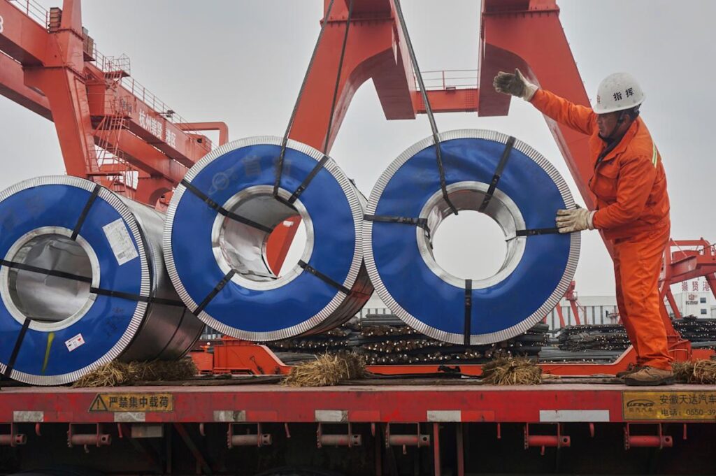 China imposes a 34% tariff on imports of all U.S. products starting April 10