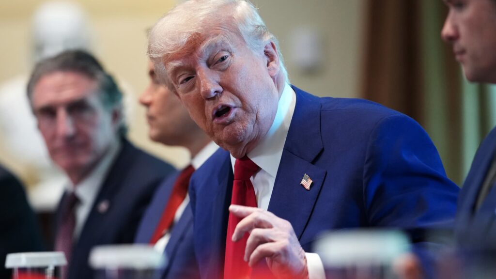 Trump blames Biden for U.S. GDP decline