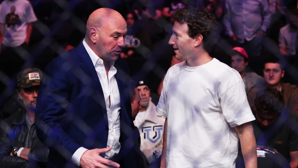 UFC signs sponsorship deal with Mark Zuckerberg's Meta