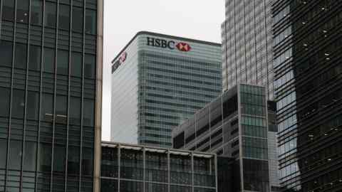 The HSBC headquarters in London