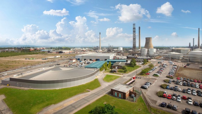 HyNet facility located at Stanlow Manufacturing Complex, Ellesmere Port