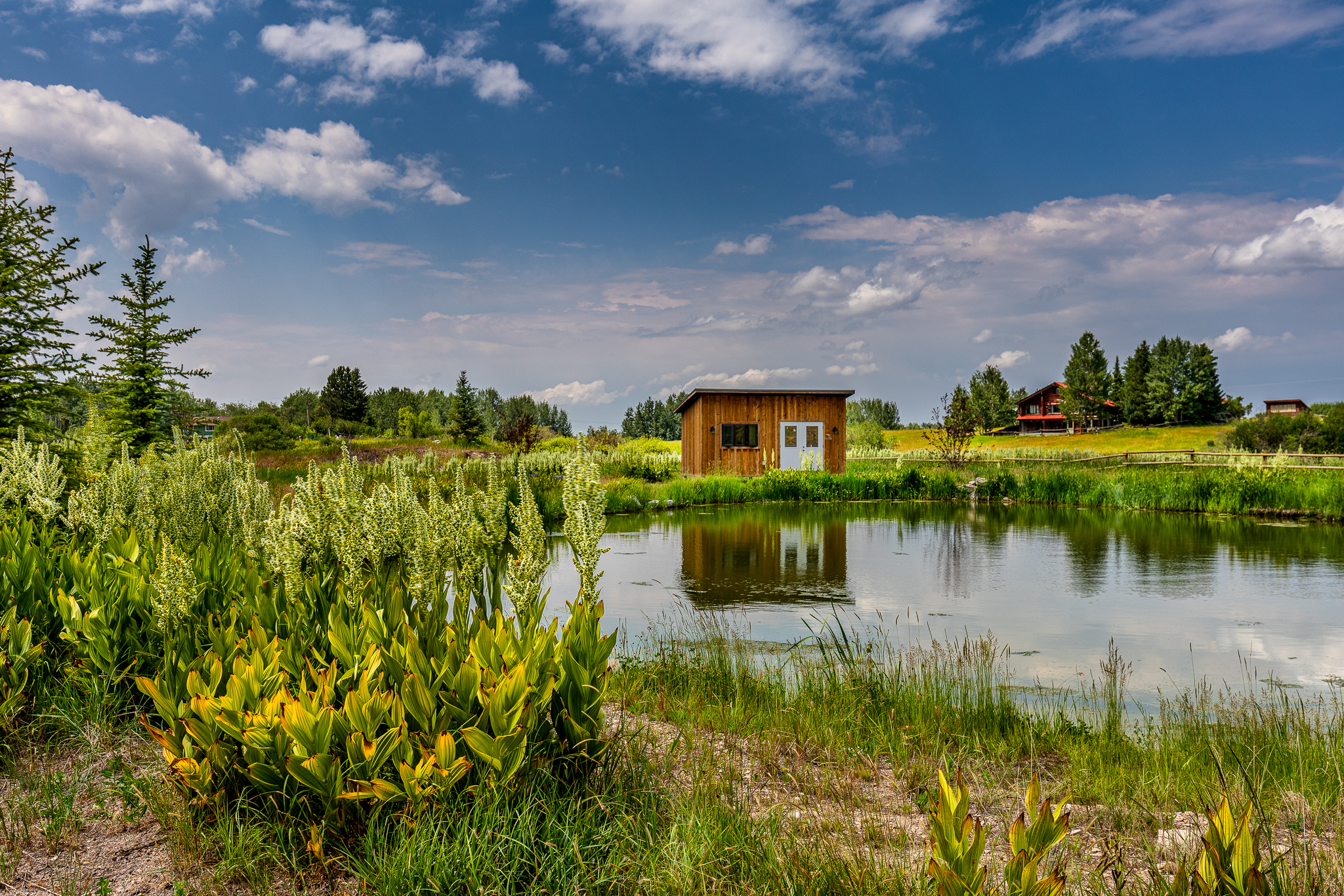 A home for sale in Wyoming.