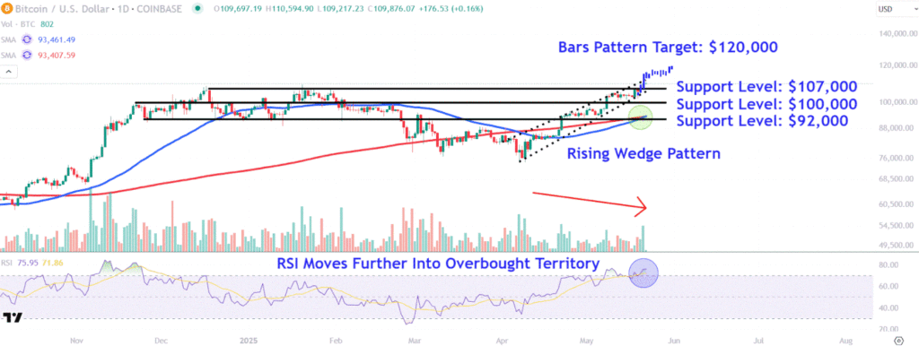 Watch These Bitcoin Price Levels as Cryptocurrency Hits $110,000 For First Time
