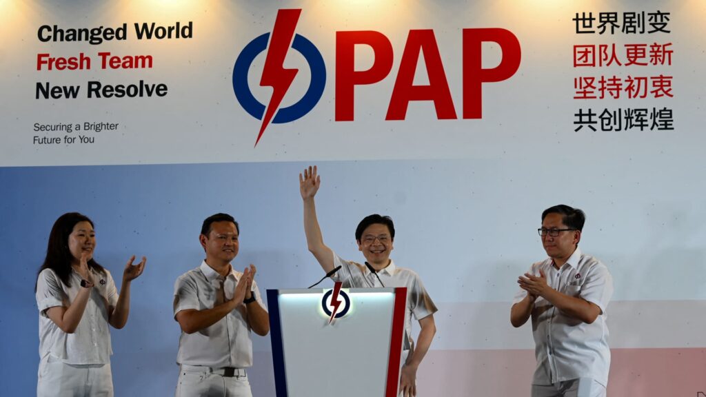 Singapore's People Action Party boosts vote share in landslide victory