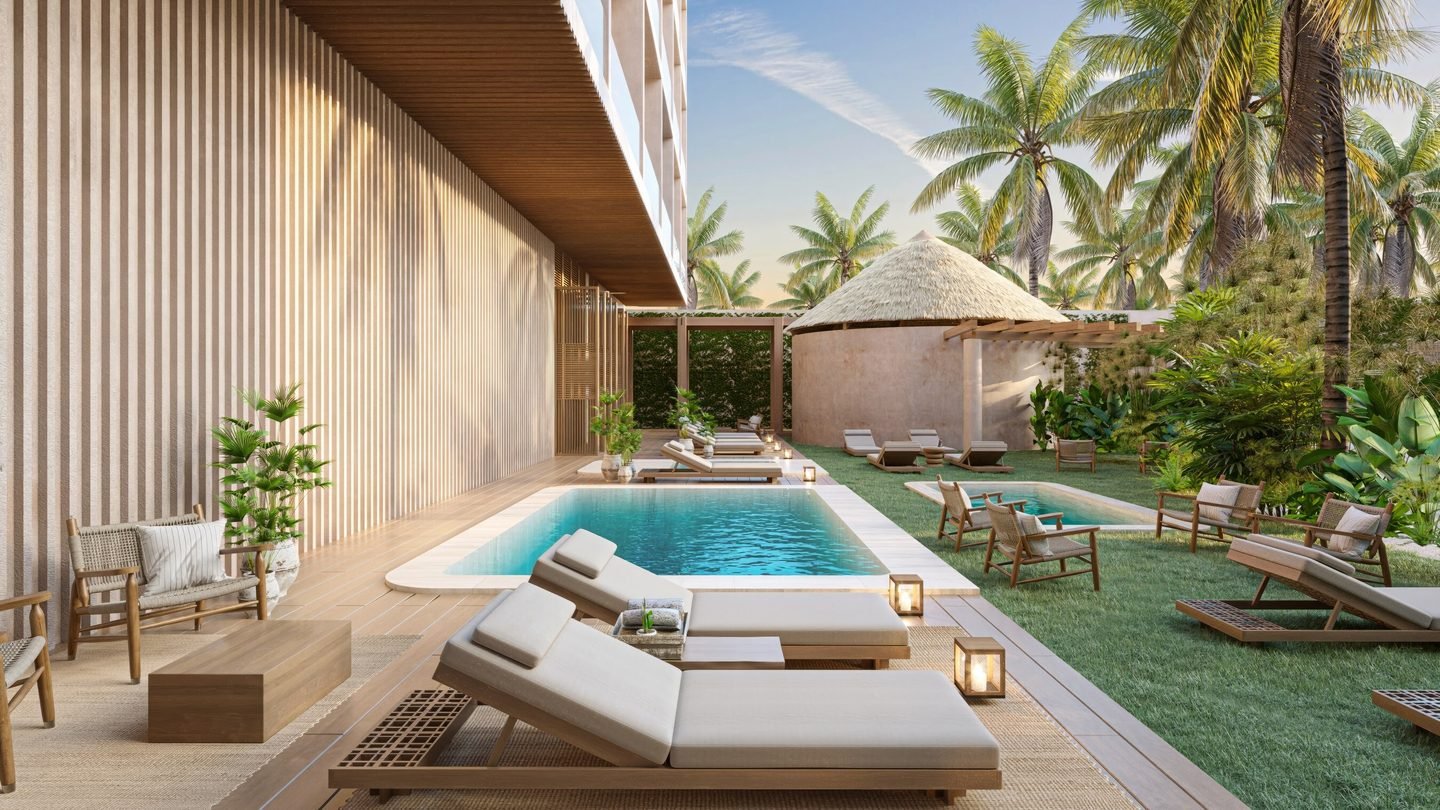 Pool, Water, Architecture