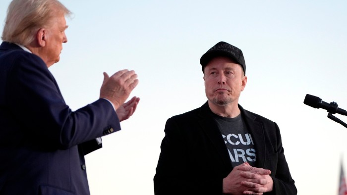Donald Trump and Elon Musk
