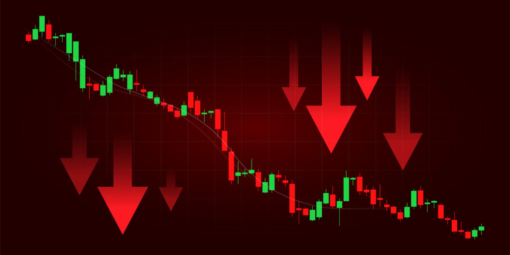 stocks turn from green to red on fed day