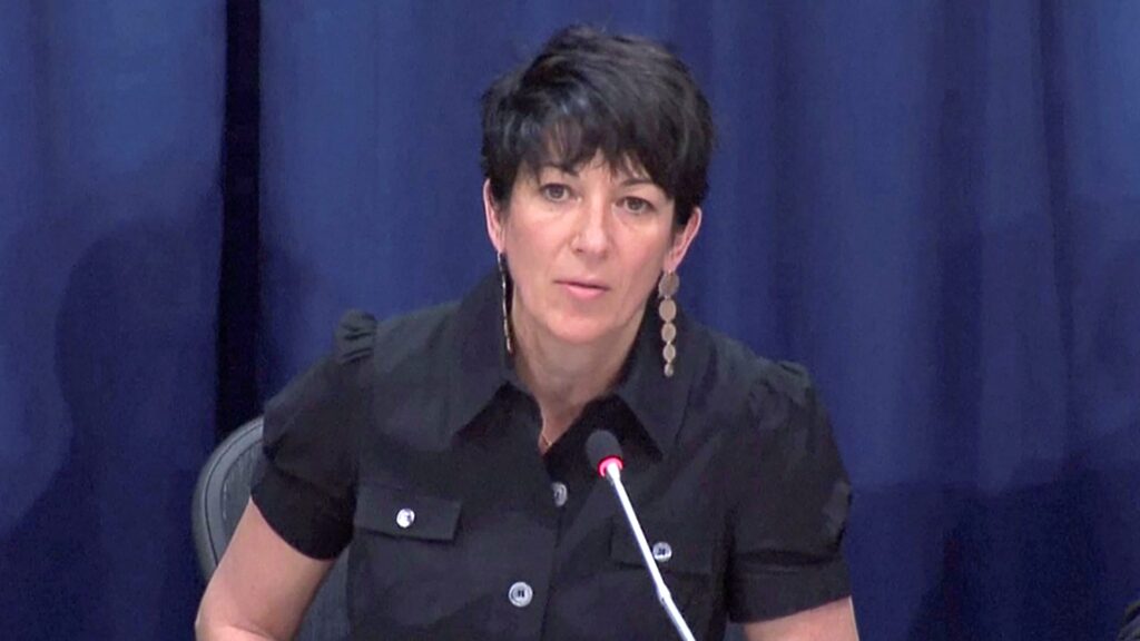 Ghislaine Maxwell meets DOJ official
