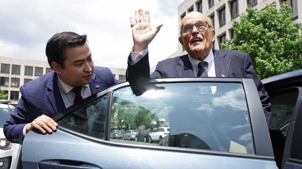 Rudy Giuliani hospitalized after car accident: Spokesman