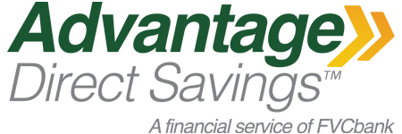 Advantage wTag 450x150 FVCBank Advantage Direct Savings