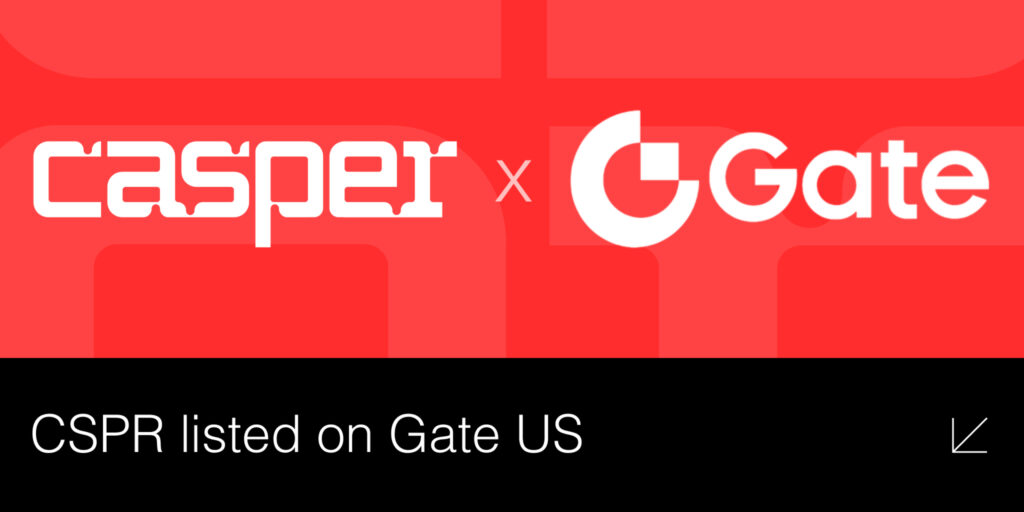 Casper (CSPR) is Listed on Gate as Part of Continued U.S. Market Expansion