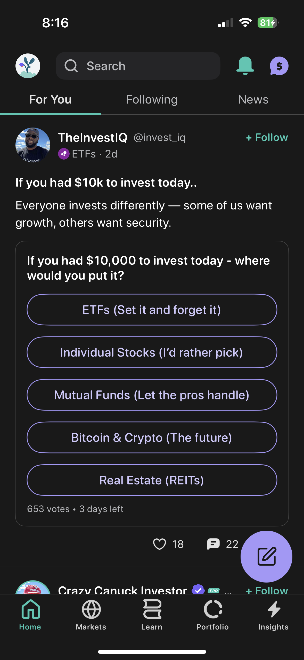 Blossom Social Feed | Source: The College Investor