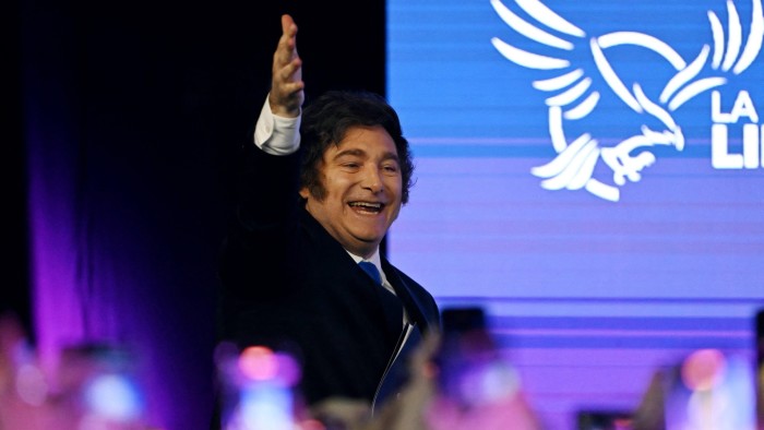 Argentina’s Javier Milei hails ‘historic’ win in pivotal elections