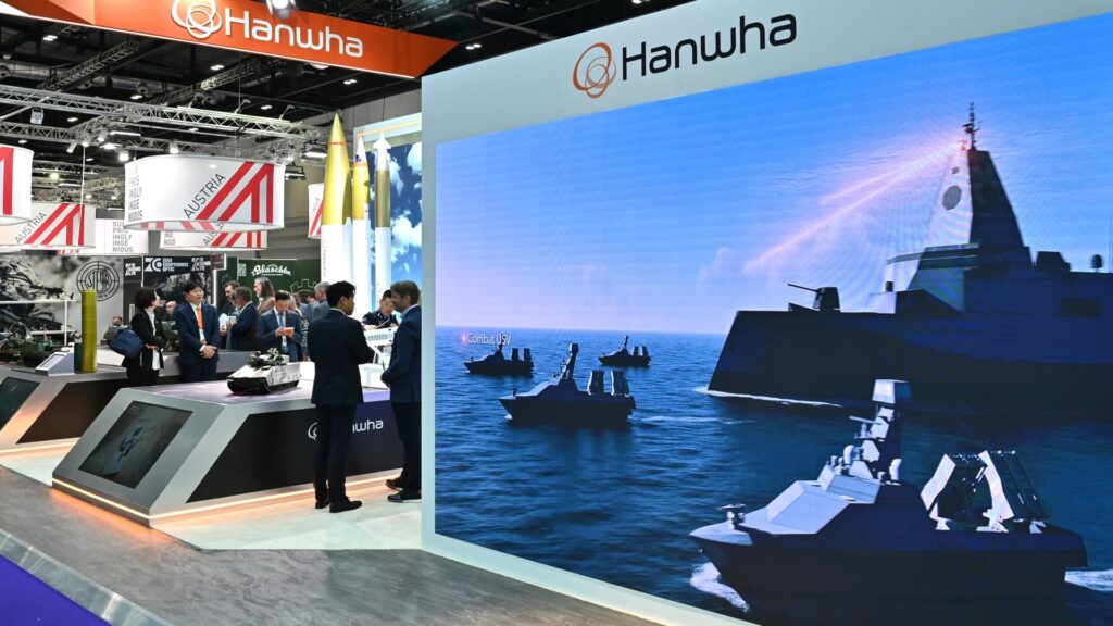 China targets five U.S. subsidiaries of South Korea's Hanwha Ocean, sending shares down 8%