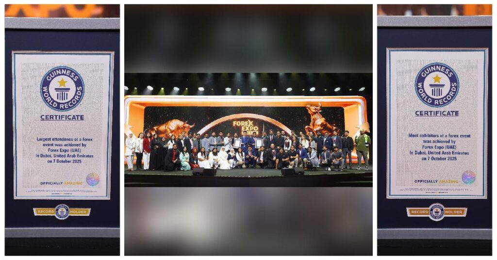 Forex Expo Dubai Wins Guinness World Records™ with 20,021 Visitors