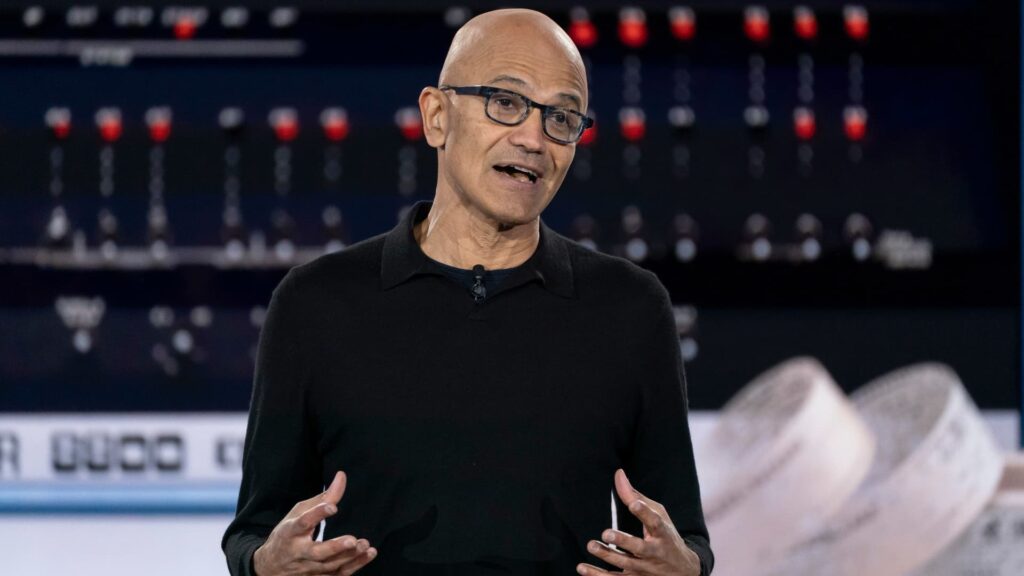 Microsoft will grow headcount again but with 'more leverage,' CEO says