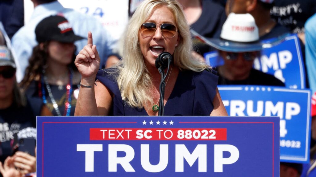 Trump says 'Marjorie went BAD'