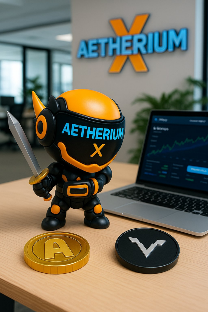 AetheriumX Officially Launches Unified Web3 Platform Integrating DeFi, GameFi, and Prediction Markets