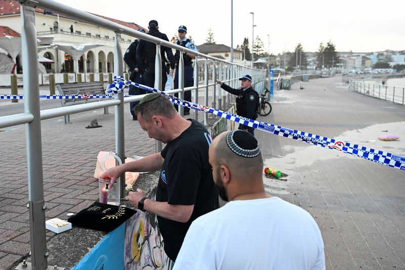 Father and son behind Bondi mass shooting that killed 15, Australian police say