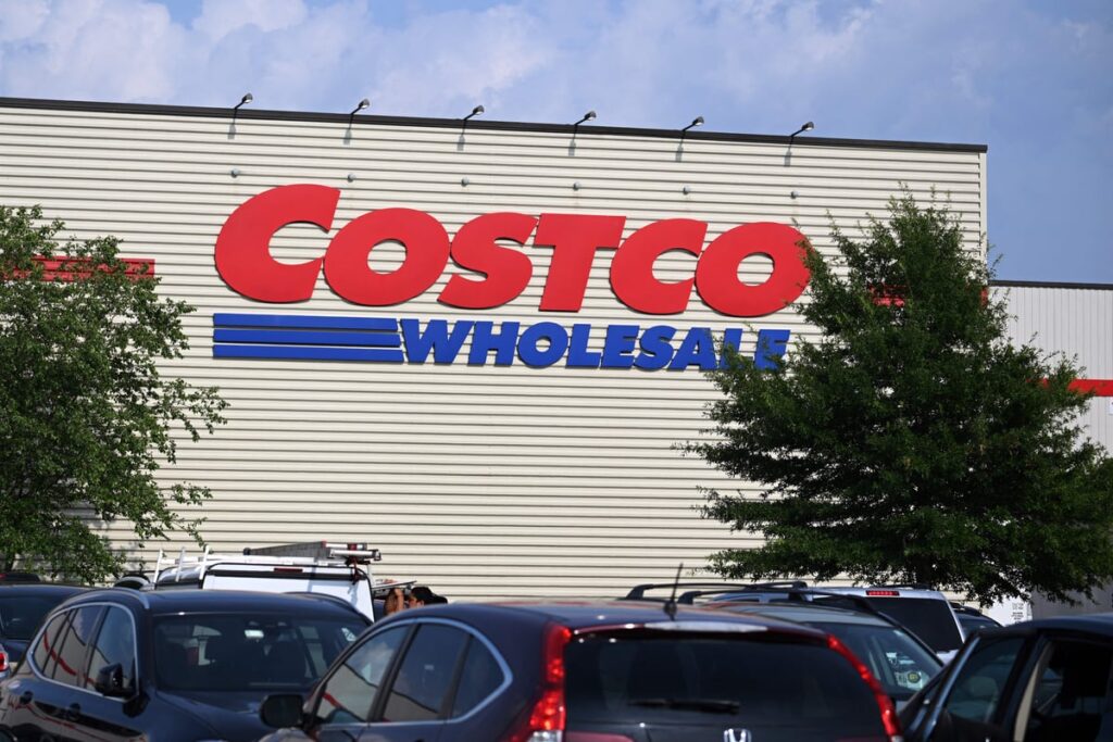 A Costco warehouse is shown.
