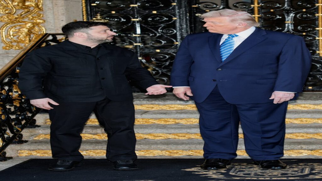 Trump meets with Zelenskyy in push for Ukraine peace plan