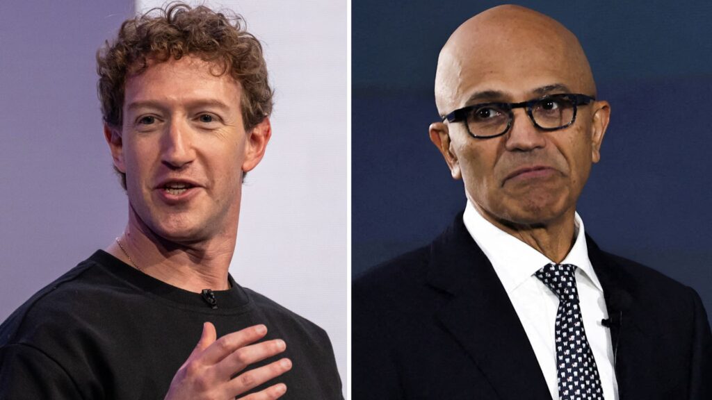 Meta rises 8%, Microsoft sinks 11% after earnings. Here's why