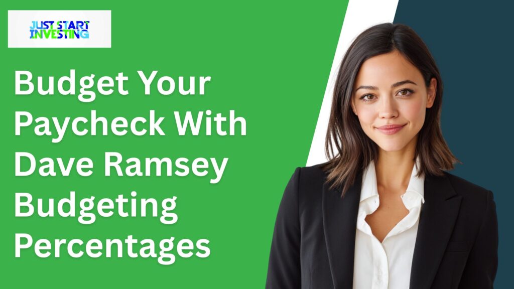 Budget Your Paycheck With Dave Ramsey Budgeting Percentages