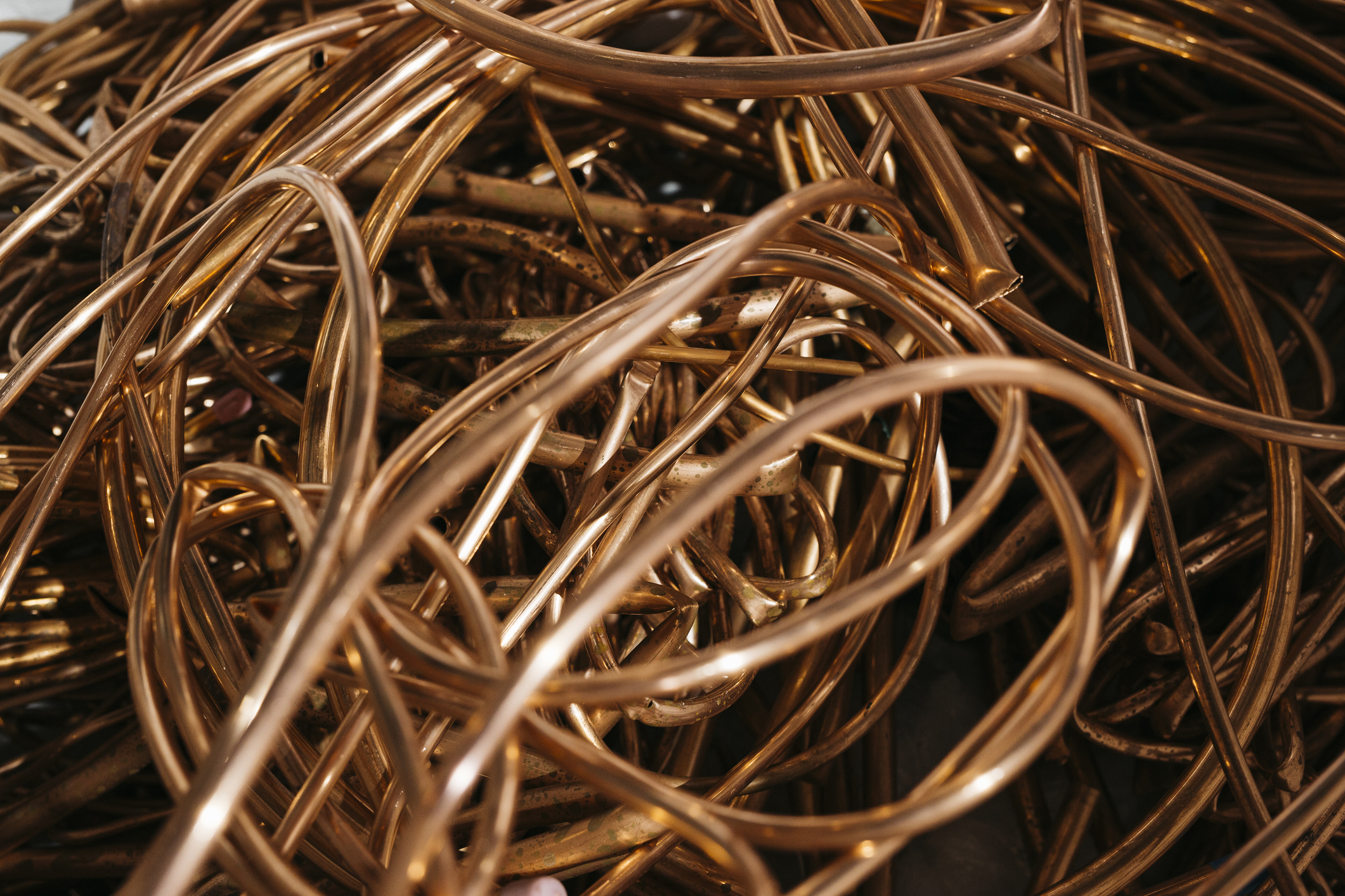 Copper scrap metal