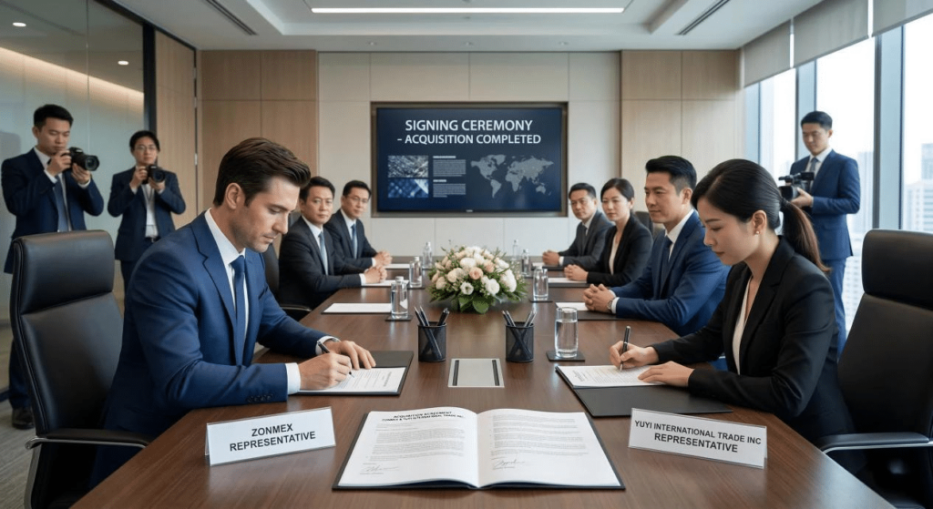 Zonmext has completed the full acquisition of YUYI