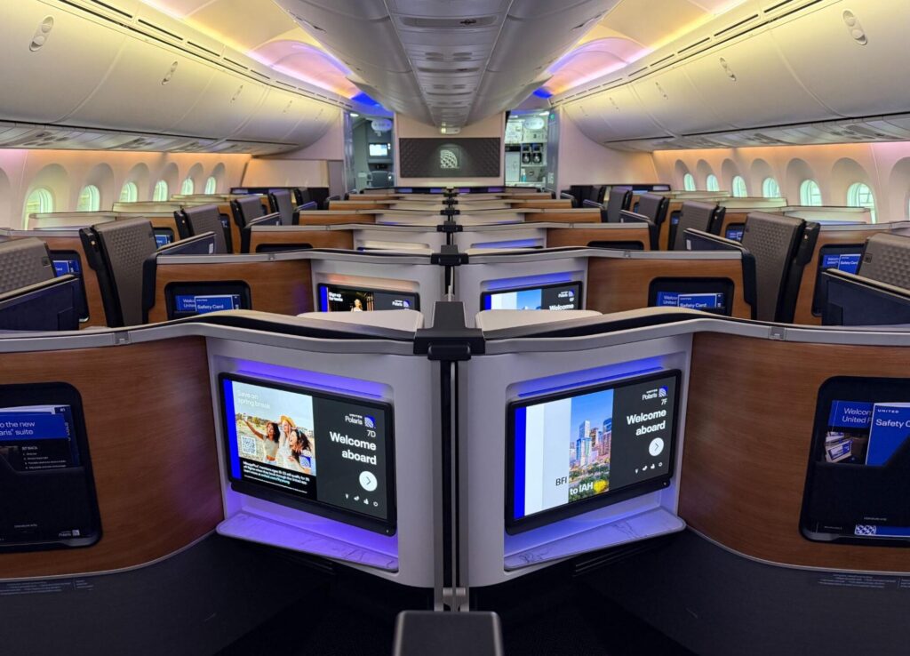 First Look: United’s Most Premium Plane With Polaris Studios