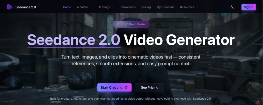 Seedance 2.0 Launches as Leading AI Video Generator for Creators and Marketers